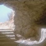 Le tombeau de Jésus ouvert