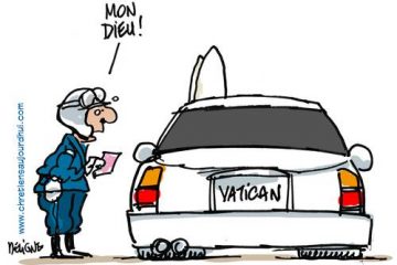 Le Pape et son chauffeur