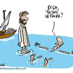 Jésus qui marche sur l'eau
