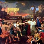 L’adoration du veau d’or, Nicolas Poussin