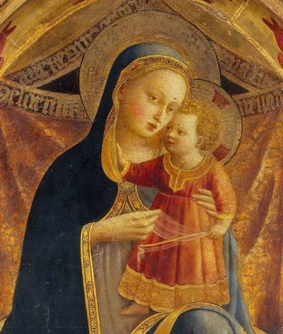 Vierge d'humilité - Fra Angelico