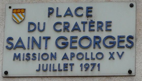 Cratère Saint-Georges - Apollo XV
