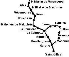 Le chemin de Saint Gilles