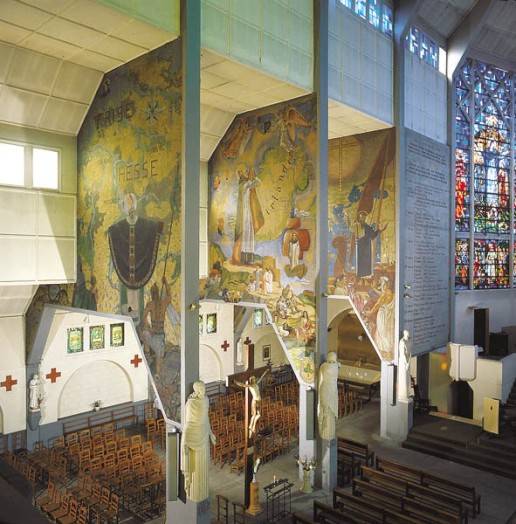 Intérieur de l'église Notre Dame des Missions